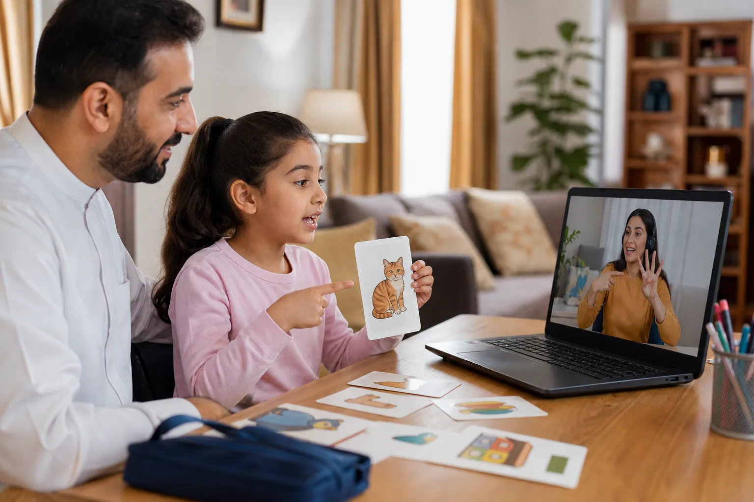 English Conversation Practice for Arabic-Speaking Children Ages 6–8